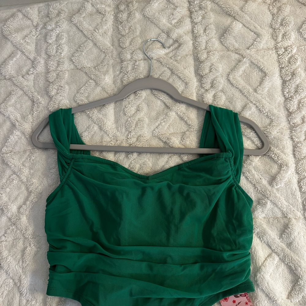 Shein Green Women's Top
